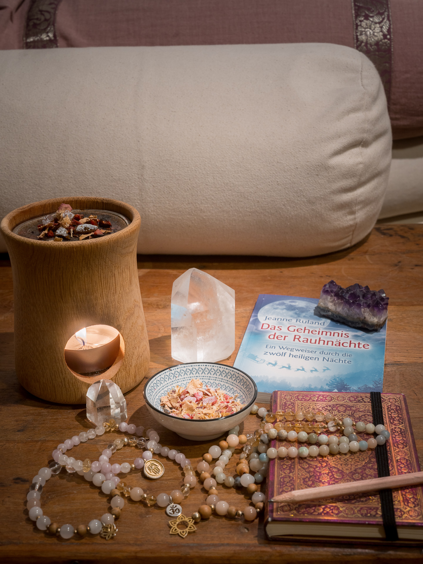 Rauhnächte Workshop Yoga und Seelenschmuck